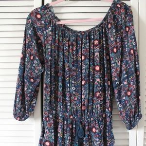 Off shoulder romper
